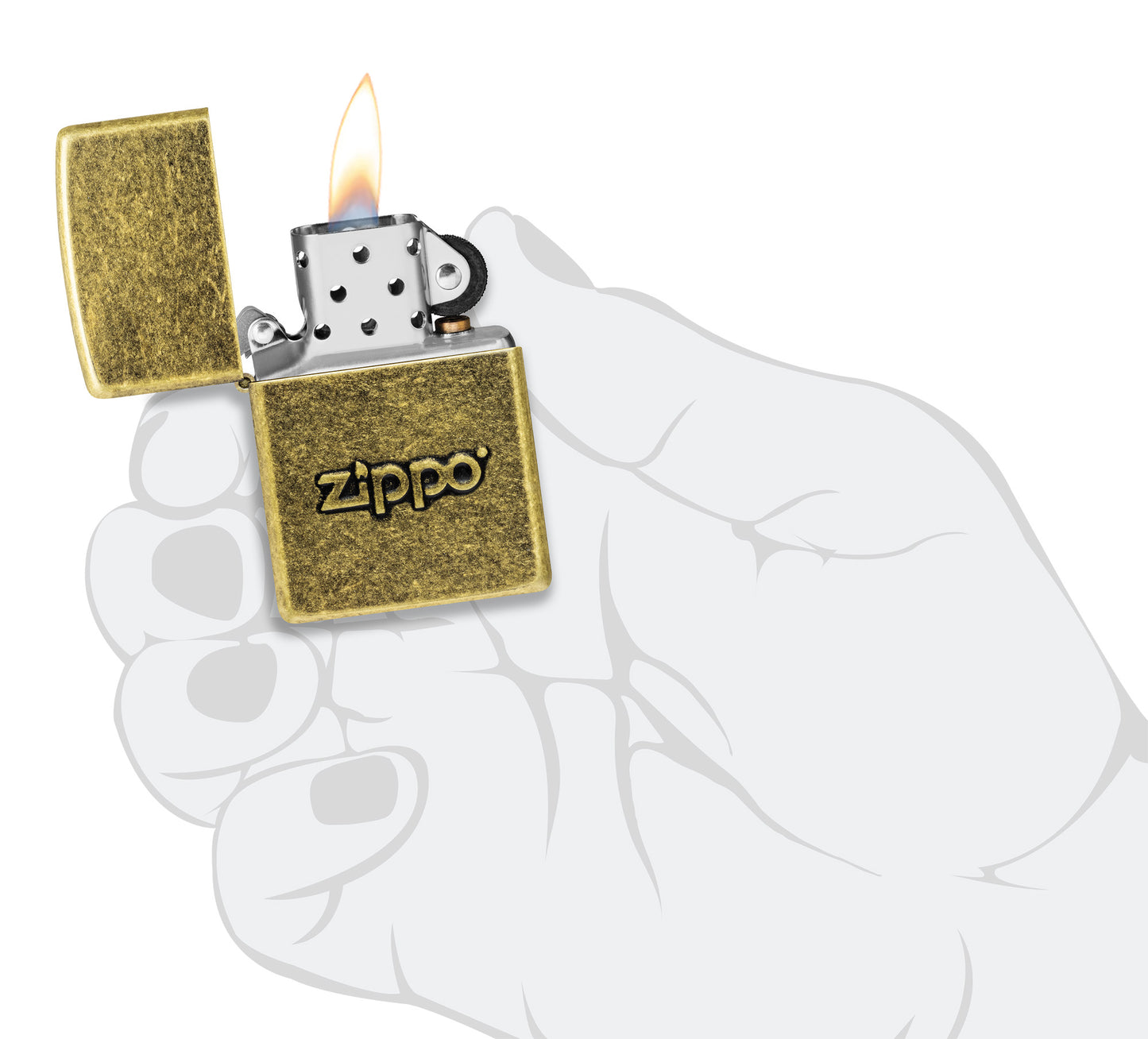 Zippo Antique Stamp