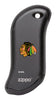 Front shot of NHL Chicago Blackhawks: HeatBank® 9s Black Rechargeable Hand Warmer