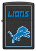Front shot of NFL Detroit Lions Windproof Lighter.
