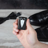 Lifestyle Image of Black Bowtie Windproof Lighter
