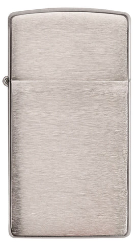 Front view of the Brushed Chrome Finish with Slim Case 