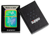 Zippo Butterfly Design Multi-Color Windproof Lighter in its packaging.