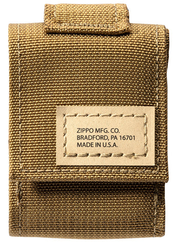 Back of OD Green Tactical Pouch with 