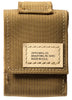 Back of OD Green Tactical Pouch with "Made in USA" tag