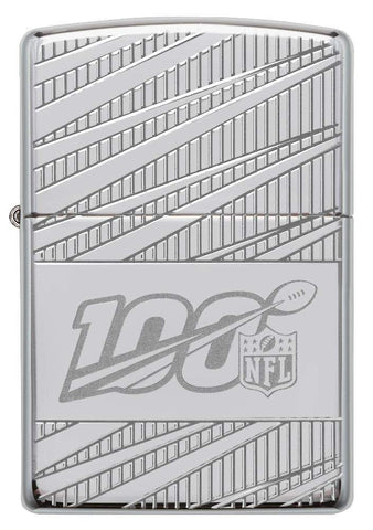 Front view of the NFL 100th Anniversary Lighter