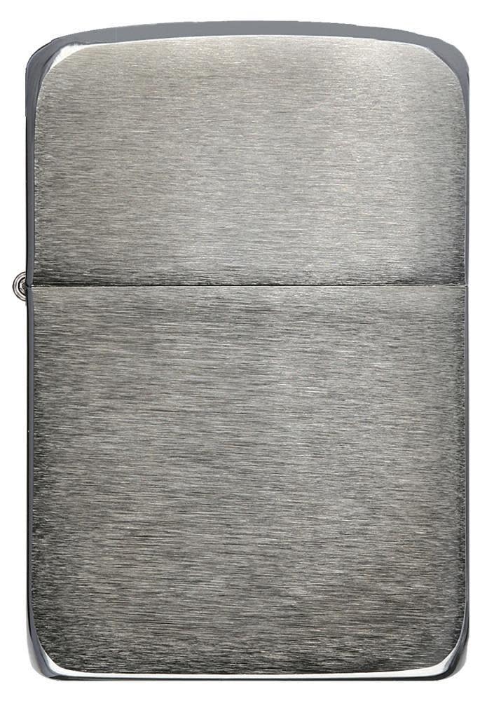 Front view of the Black Ice, 1941 Replica Case Lighter