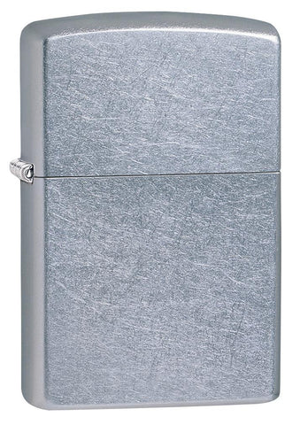 Street Chrome windproof lighter open and lit