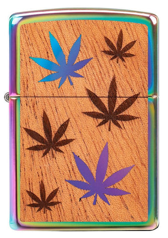 Front view of the Woodchuck USA Leaves Lighter