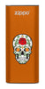 Front of Rose Sugar Skull: Orange HeatBank® 3-Hour Rechargeable Hand Warmer