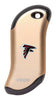 Front of champagne NFL Atlanta Falcons: HeatBank 9s Rechargeable Hand Warmer