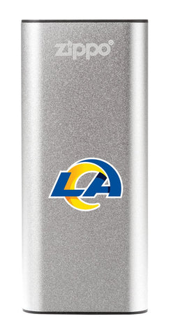 Silver NFL Los Angeles Rams: HeatBank 3-Hour Rechargeable Hand Warmer