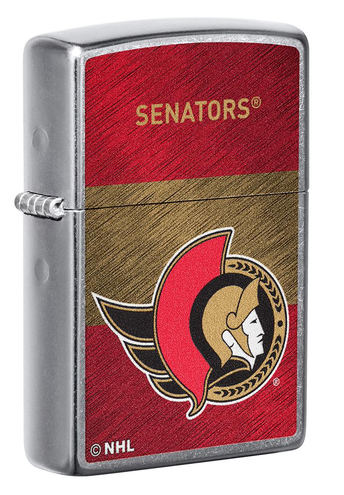 2021 NHL® Ottawa Senators® Street Chrome™ Windproof Lighter Zippo USA