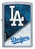 Front shot of MLB® Los Angeles Dodgers™ Street Chrome™ Windproof Lighter.