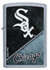 Front shot of MLB® Chicago White Sox™ Street Chrome™ Windproof Lighter.
