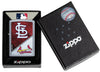 MLB® St. Louis Cardinals™ Street Chrome™ Windproof Lighter in its packaging.