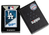 MLB® Los Angeles Dodgers™ Street Chrome™ Windproof Lighter in its packaging.