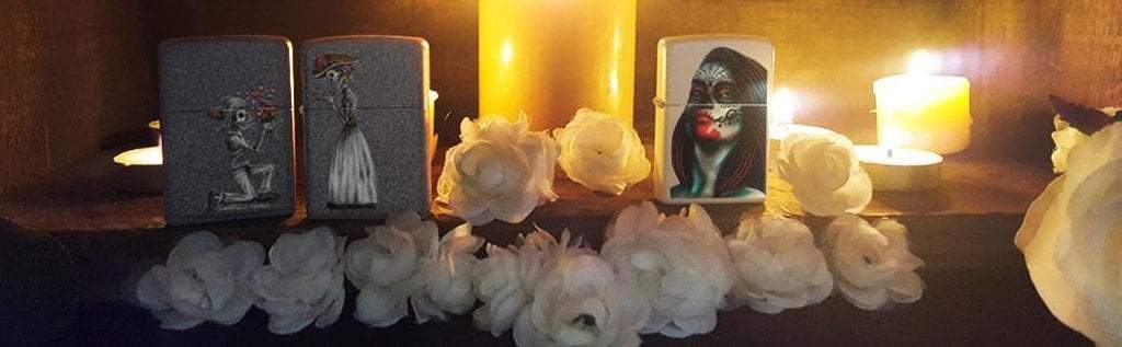 Banner for the Day of the Dead Lighters collection