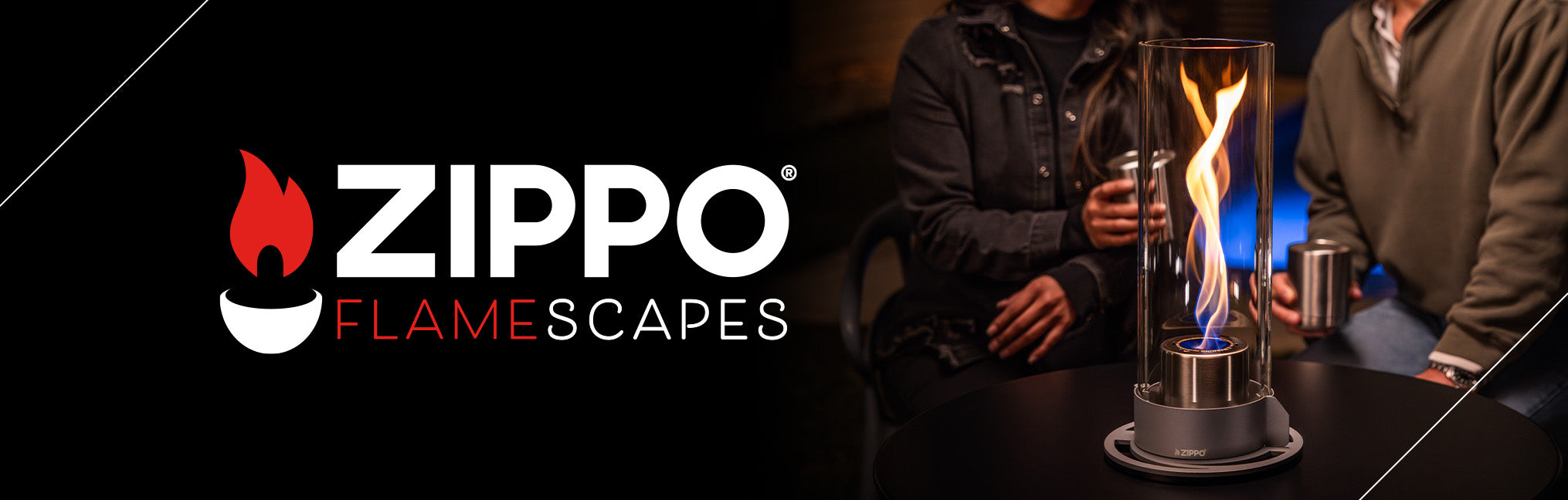 Banner for the Zippo FlameScapes™ collection