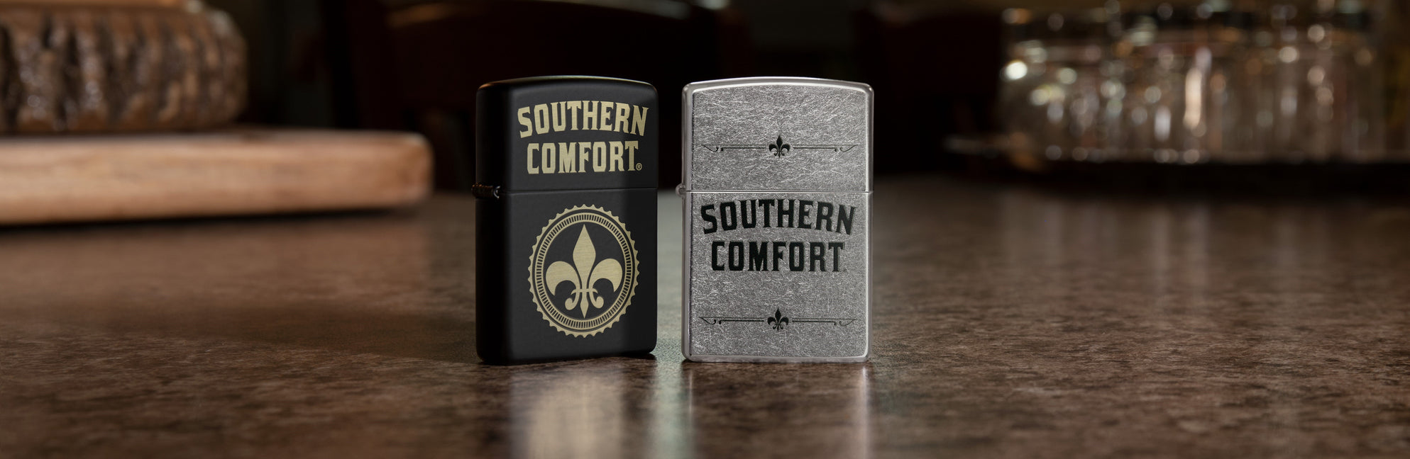 Banner for the Southern Comfort<sup>®</sup> Lighters collection