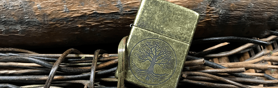 Banner for the Antique Lighters collection