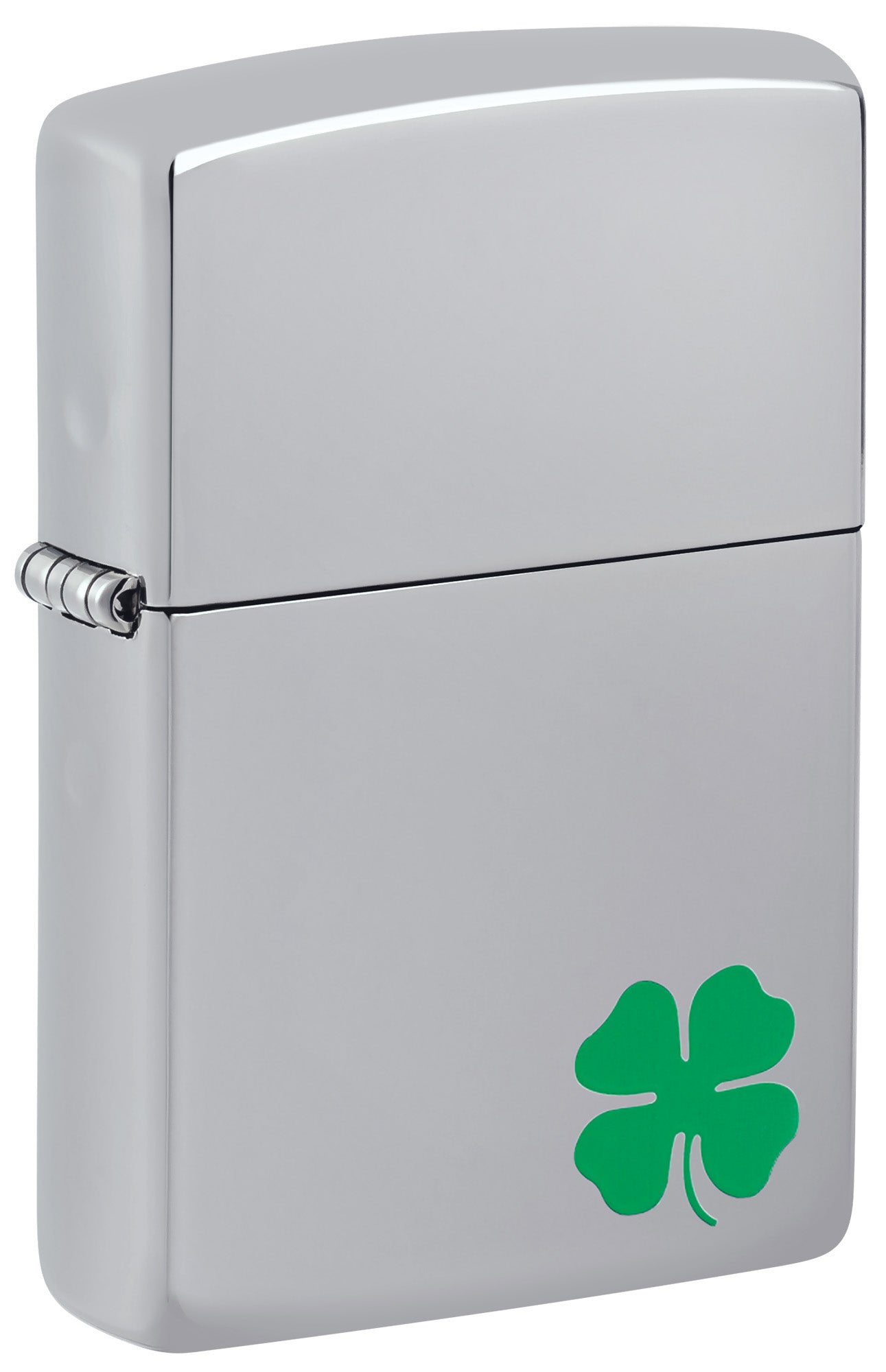 定番人気！ Leaf Four Clover USA Zippo – Lighter Windproof Chrome 記念グッズ