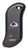 Front shot of NHL Colorado Avalanche: HeatBank® 9s Black Rechargeable Hand Warmer