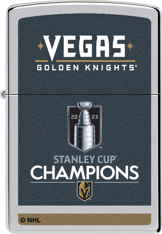 Front shot of 2023 Stanley Cup® Champions Vegas Golden Knights Windproof Lighter.