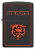 Front shot of NFL Chicago Bears Windproof Lighter.