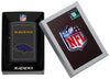 NFL Baltimore Ravens Windproof Lighter in its packaging.