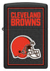 Front shot of NFL Cleveland Browns Windproof Lighter.