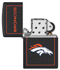 Front shot of NFL Denver Broncos Windproof Lighter.