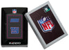 NFL New York Giants Windproof Lighter in its packaging.
