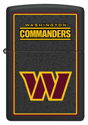Front shot of NFL Washington Commanders Windproof Lighter.