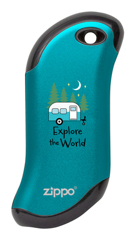 Explore the World Design: HeatBank<sup>®</sup> 9s Rechargeable Hand Warmer