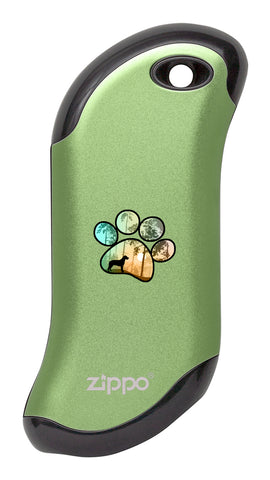 Paw Print Design: HeatBank<sup>®</sup> 9s Rechargeable Hand Warmer