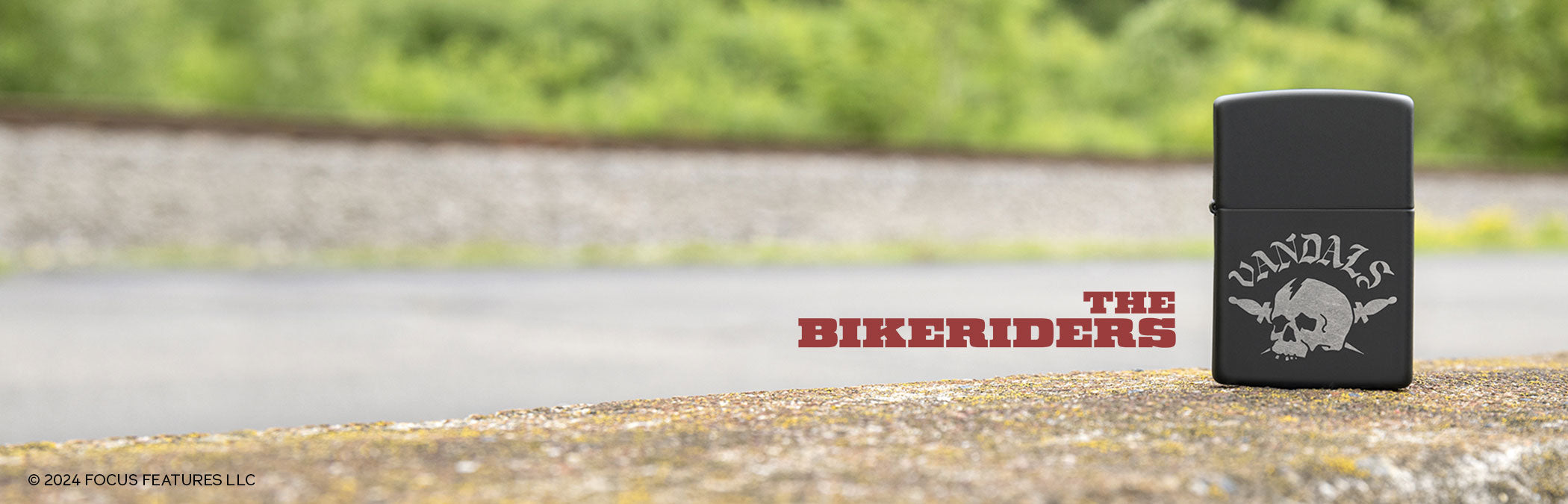 The Bikeriders - Vandals Design with movie title.