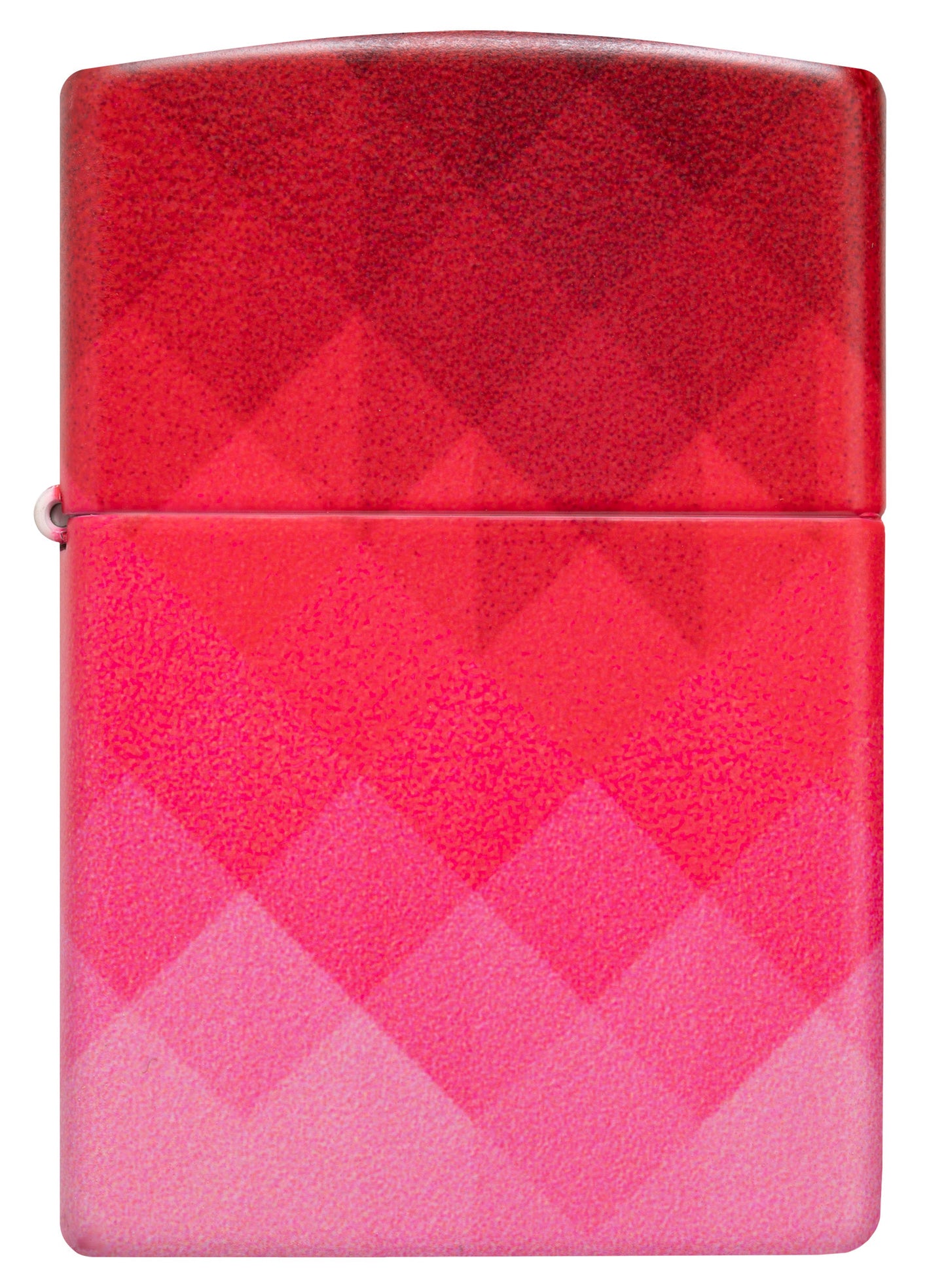 Front view of Zippo Ombre Pixel Design 540 Matte Windproof Lighter.