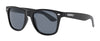 Front angled shot of Polarized Angular Sunglasses OB21 - Black