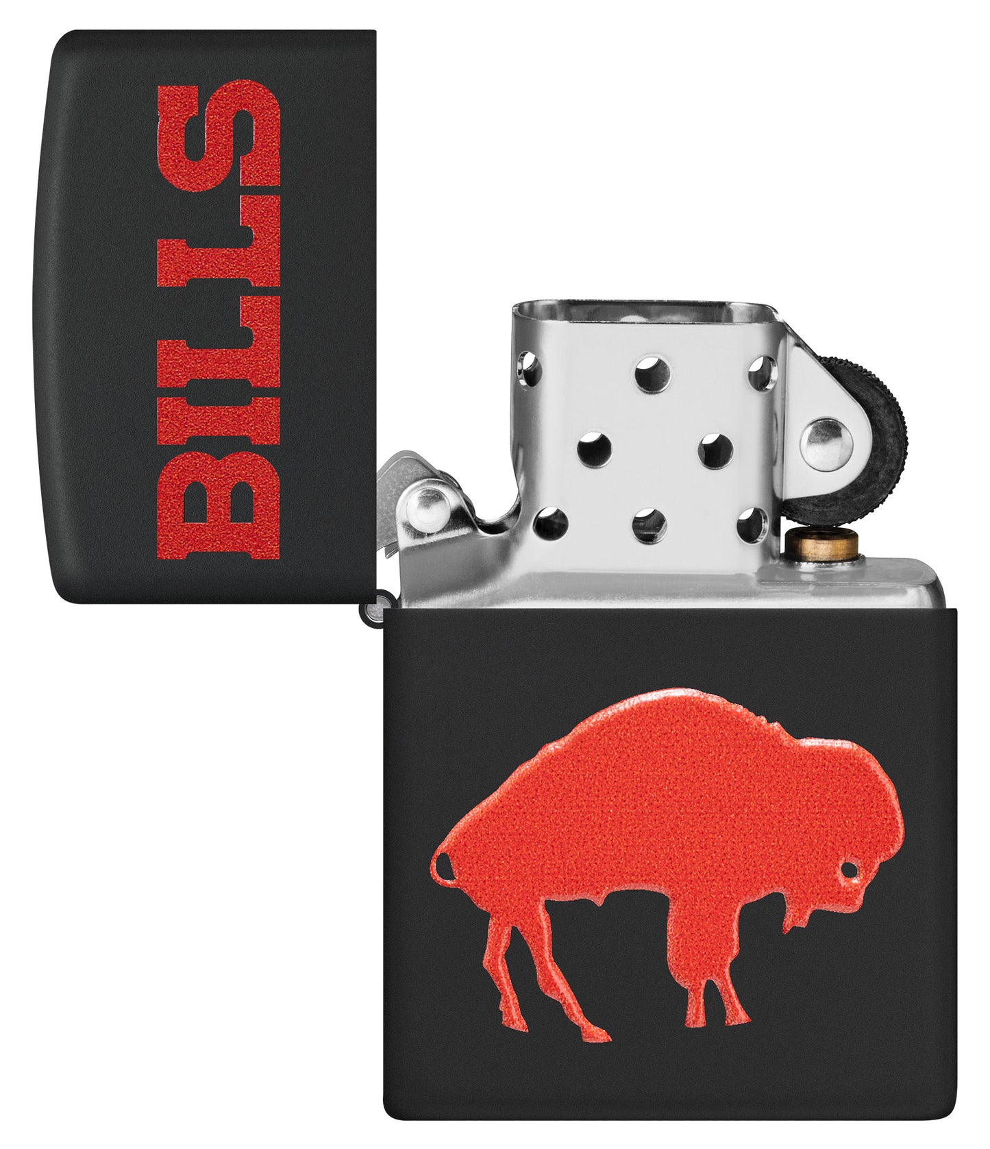 Zippo 2024 NFL Buffalo Bills Classic Mark Design Black Matte 