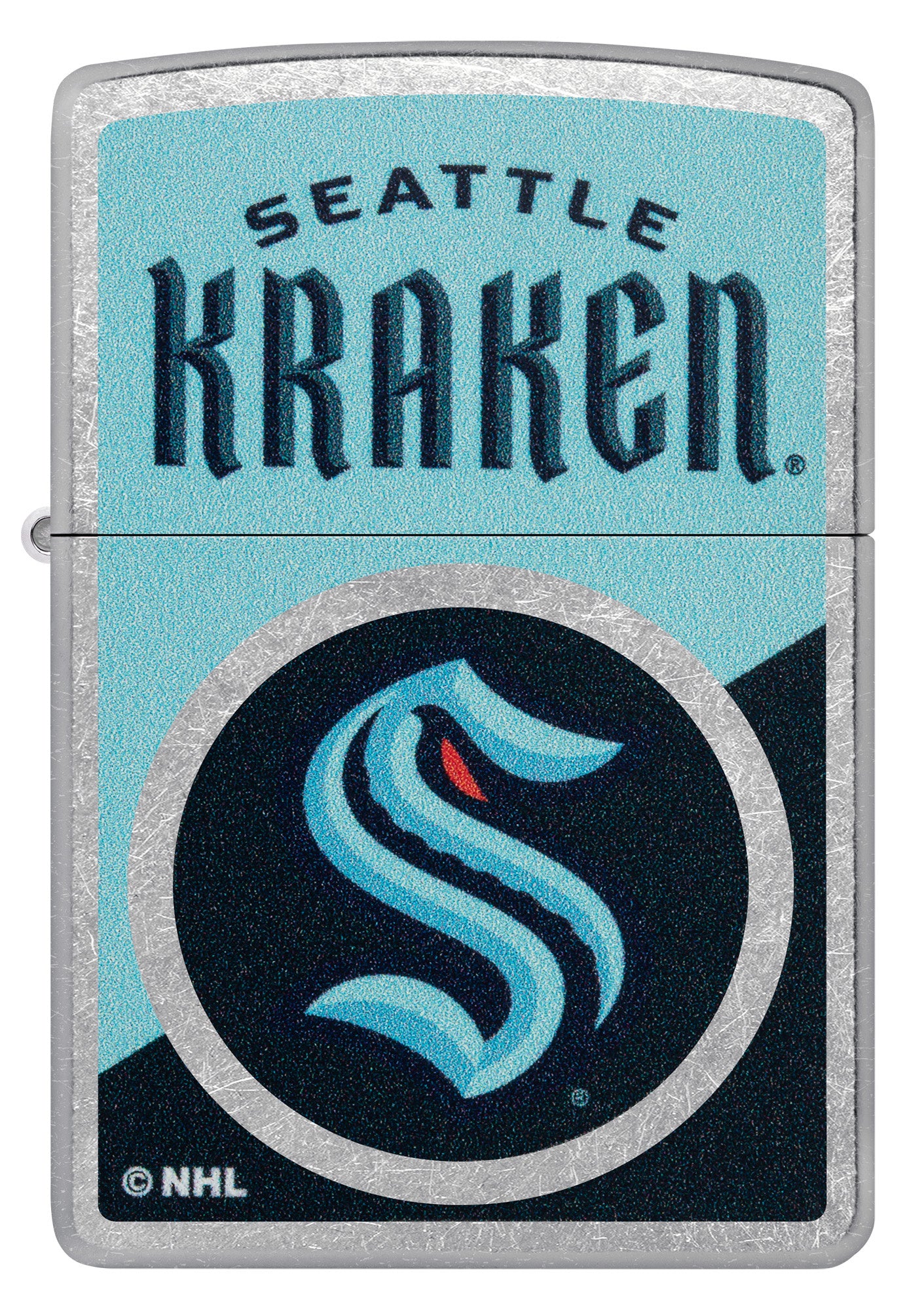 Zippo NHL® Seattle Kraken® Street Chrome™ Windproof Lighter