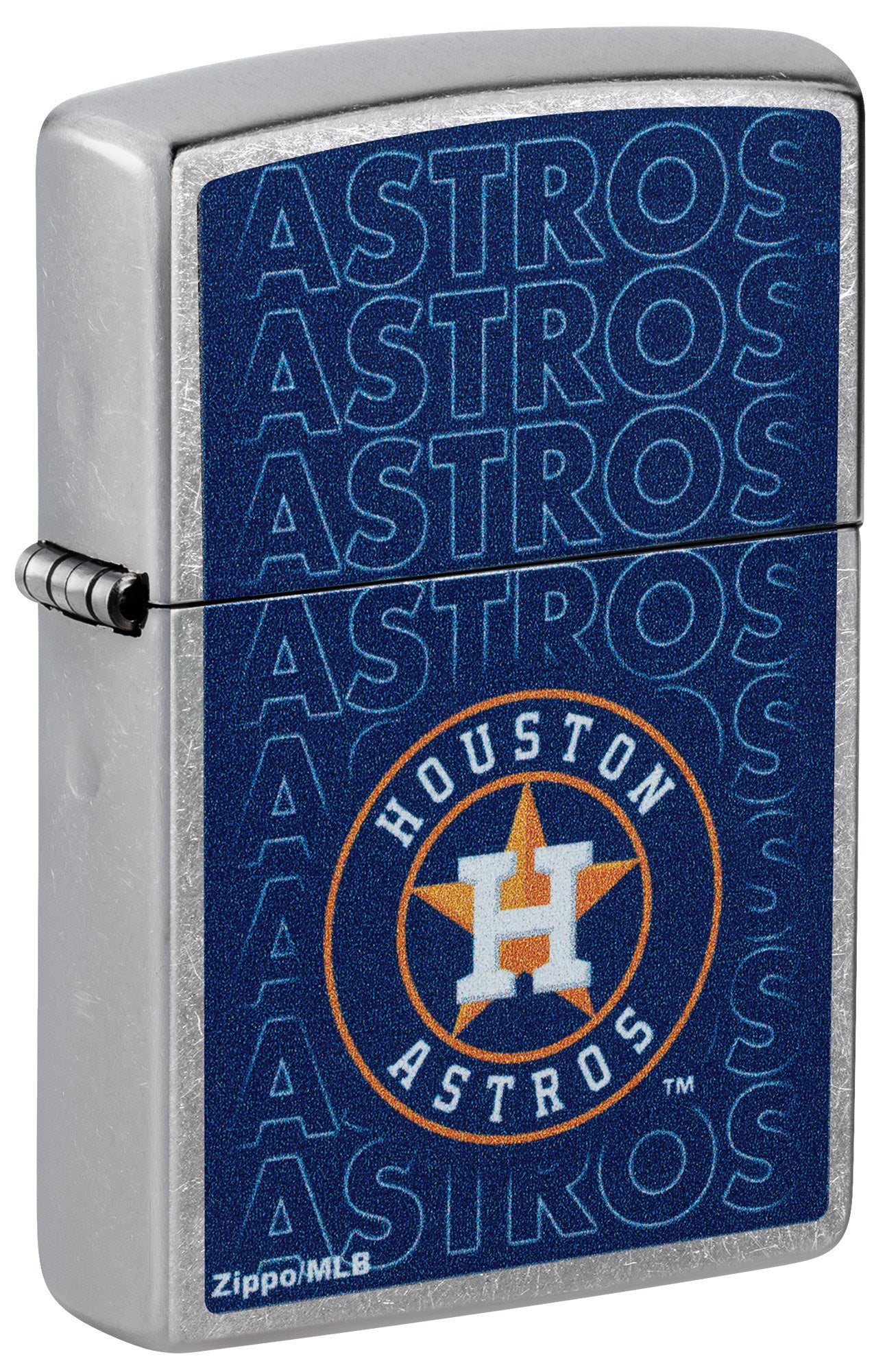 Zippo MLB® Houston Astros™ Street Chrome Windproof Lighter – Zippo USA
