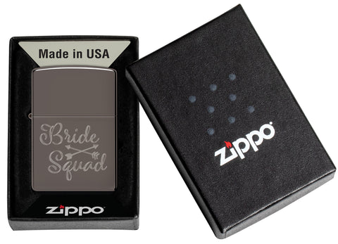 Bridesquad Design Windproof Lighter in its packaging