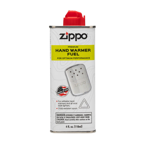 Front shot of Zippo Hand Warmer Fuel
