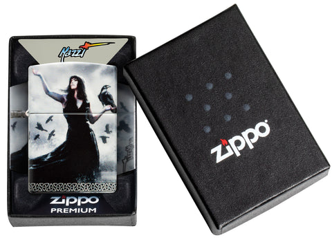 Zippo Mazzi 540 Matte Windproof Lighter in its packaging.