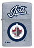 Front of NHL Winnipeg Jets Street Chrome™ Windproof Lighter