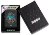 Zippo Black Light Rick Rietveld Design Black Martte Windproof Lighter in its packaging.