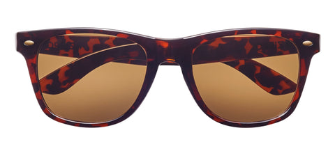 Front shot of Zippo Classic Sunglasses OB02 Brown