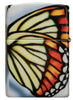 Back shot of Zippo Butterfly Design 540 Color Windproof Lighter.