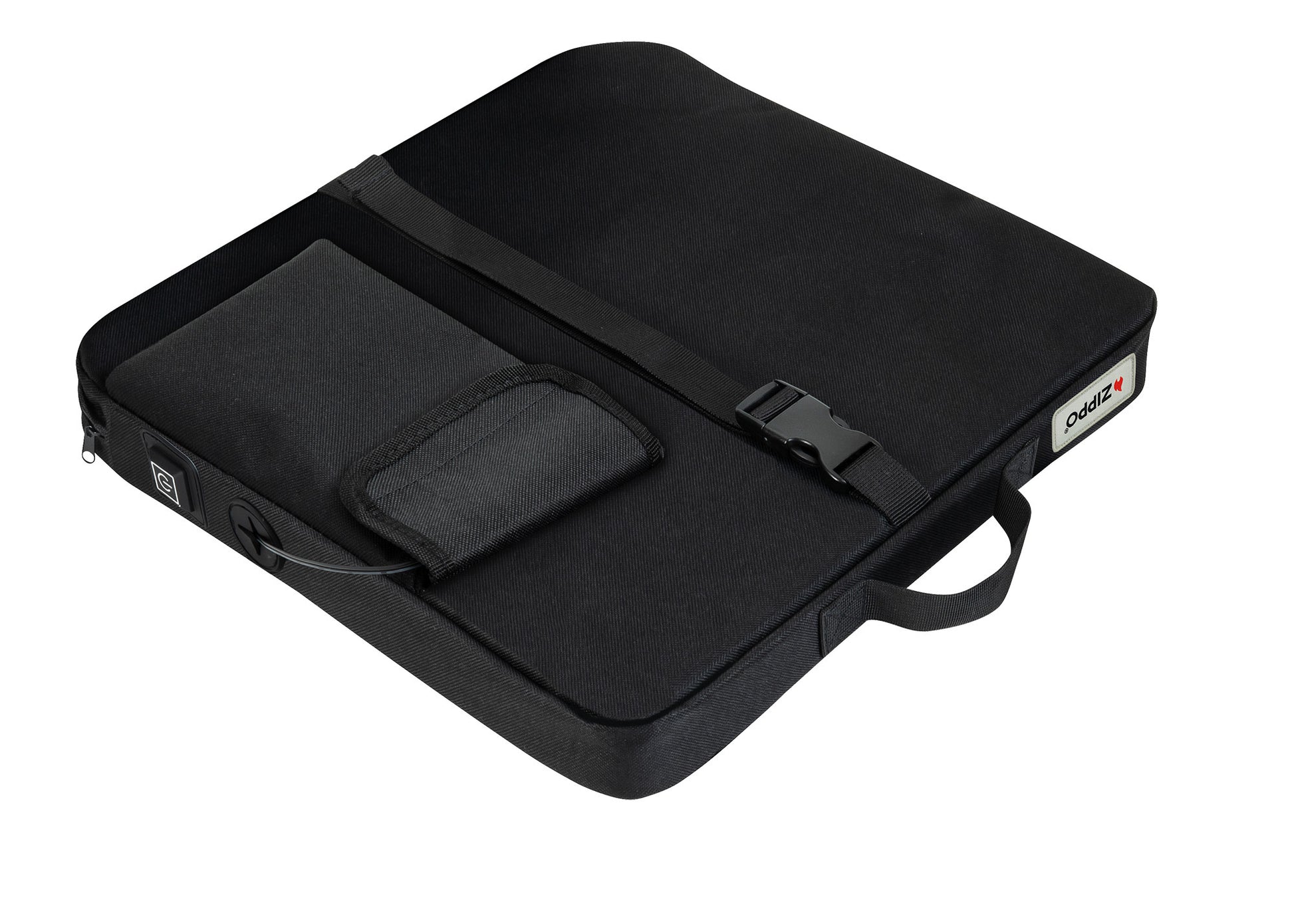 Bottom view of Zippo Heated Seat - Single showing the bottom side of the seat.