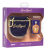 Crown Royal® Purple Matte Windproof Lighter and Pouch Gift Set in its packaging.